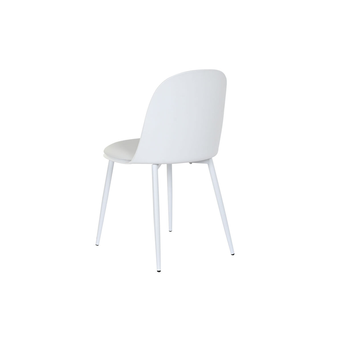 Spisebordsstol DKD Home Decor Hvid 45 x 48 x 83 cm